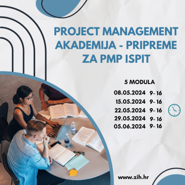 PROJECT MANAGEMENT AKADEMIJA – PRIPREMA ZA PMP ISPIT – 08.05. – 05.06.2024.